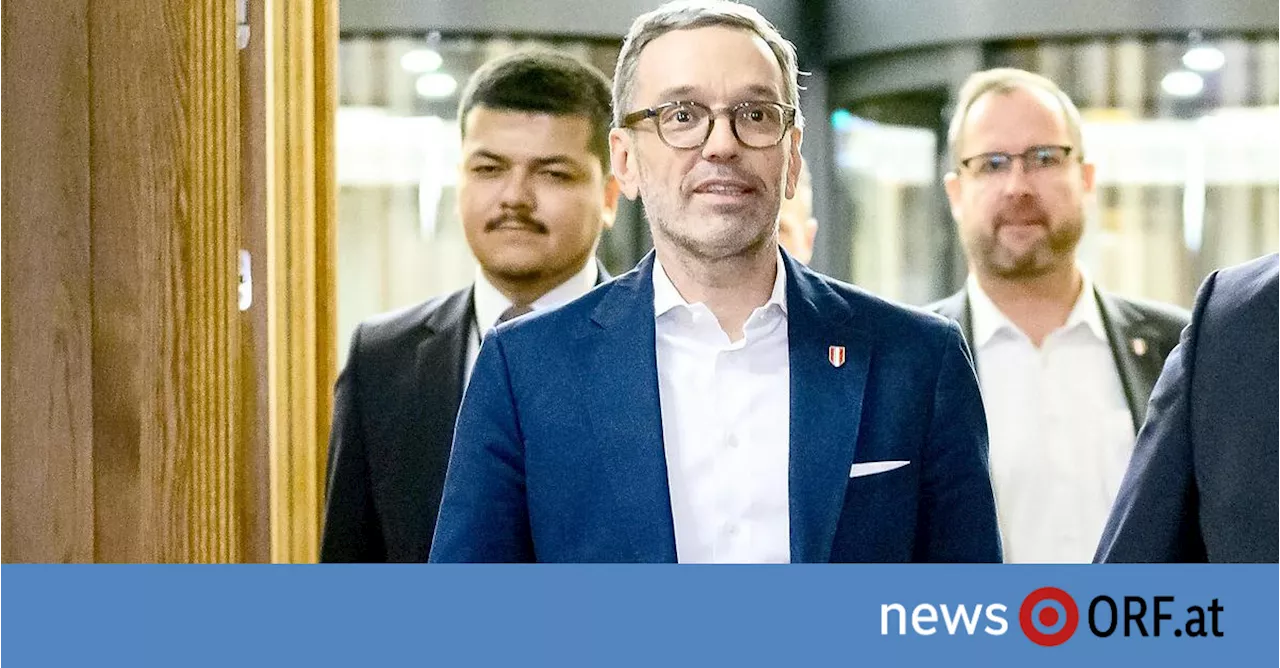 FPÖ stimmt Koalitionsverhandlungen mit ÖVP zu