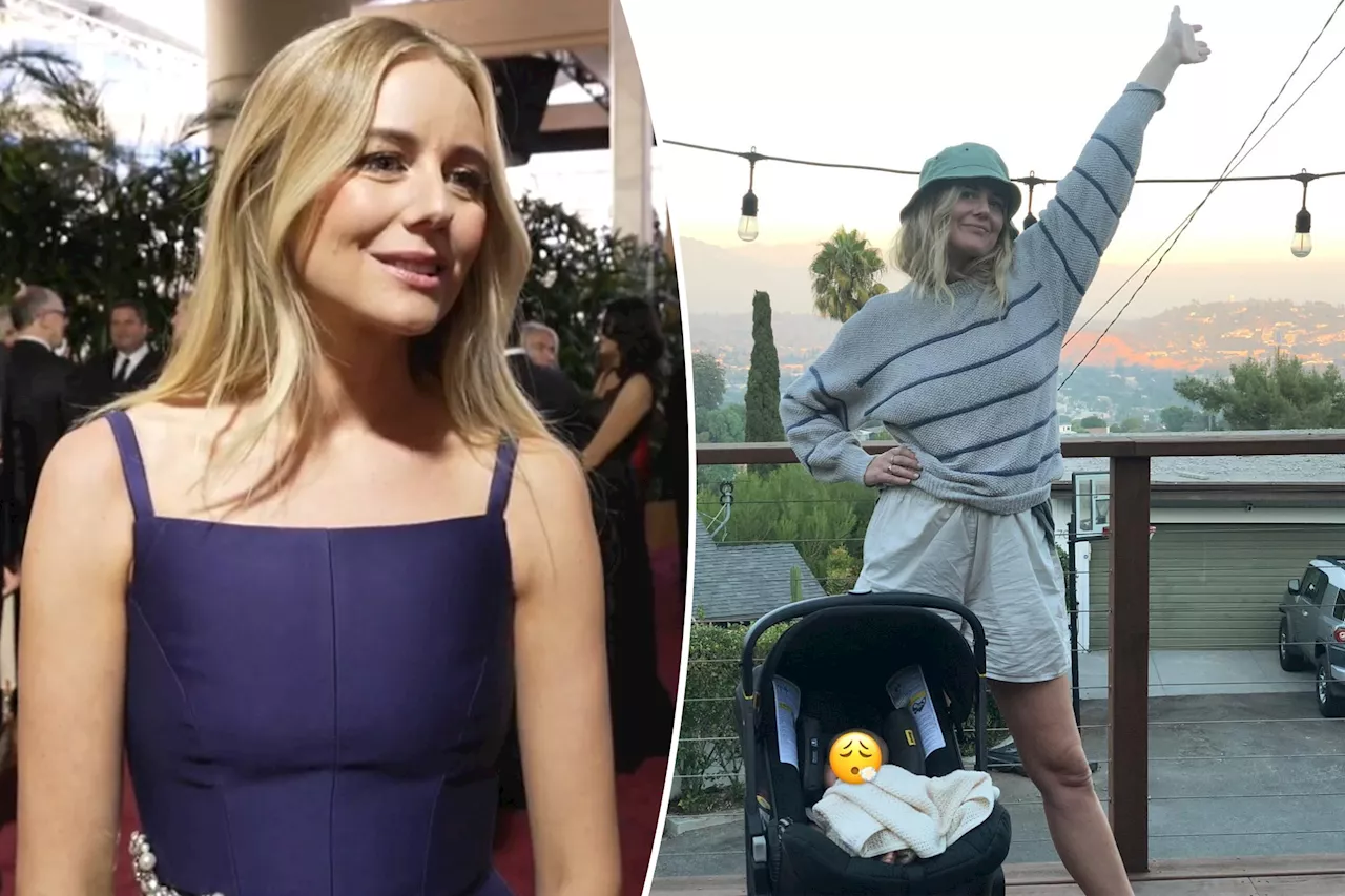  New mom Justine Lupe's Golden Globes 2025 prep included '3 hours' of sleep, 'a lot of caffeine'