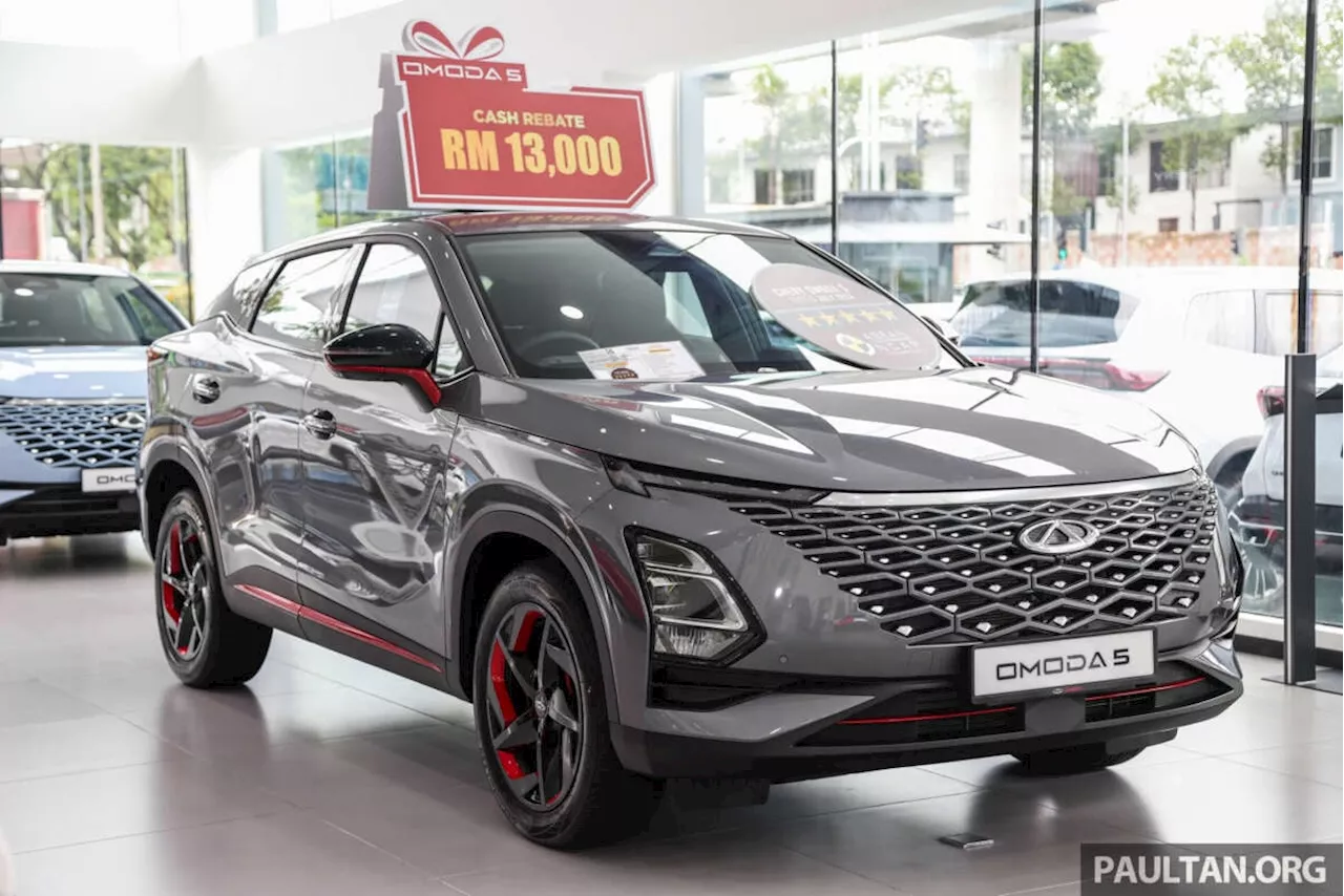 Chery Omoda 5 H Variant Gets Up To RM13,000 Rebate