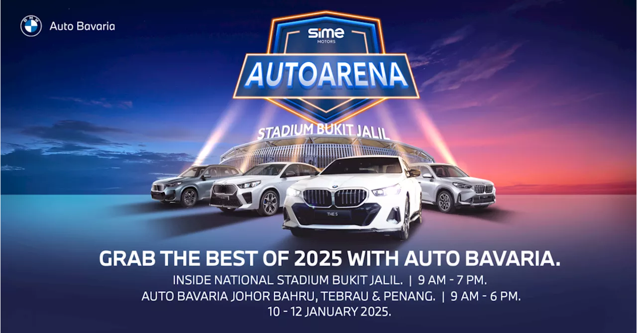 Sime Motors AutoArena: Drive into 2025 with BMW, MINI and BMW Motorrad