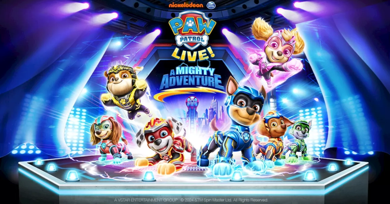 PAW Patrol Live! 'A Mighty Adventure' Coming to Hershey