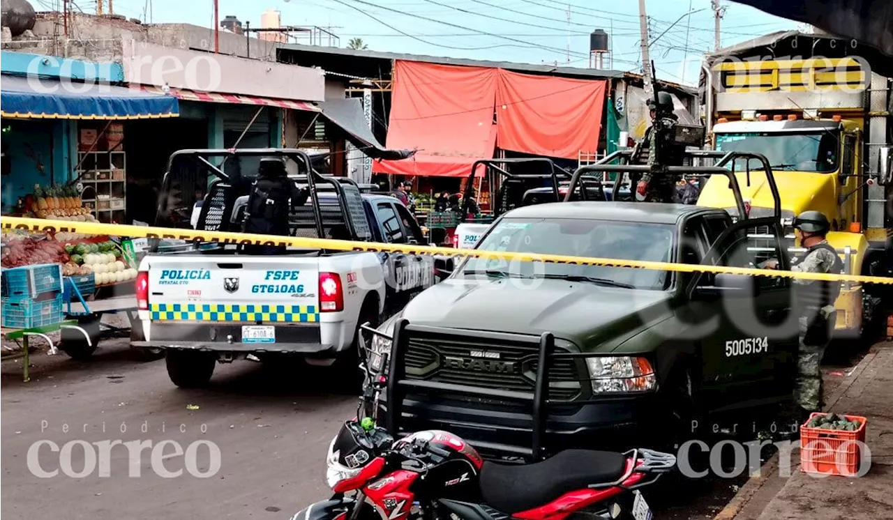 Asesinan a tres trabajadores en mercado de abastos de Celaya