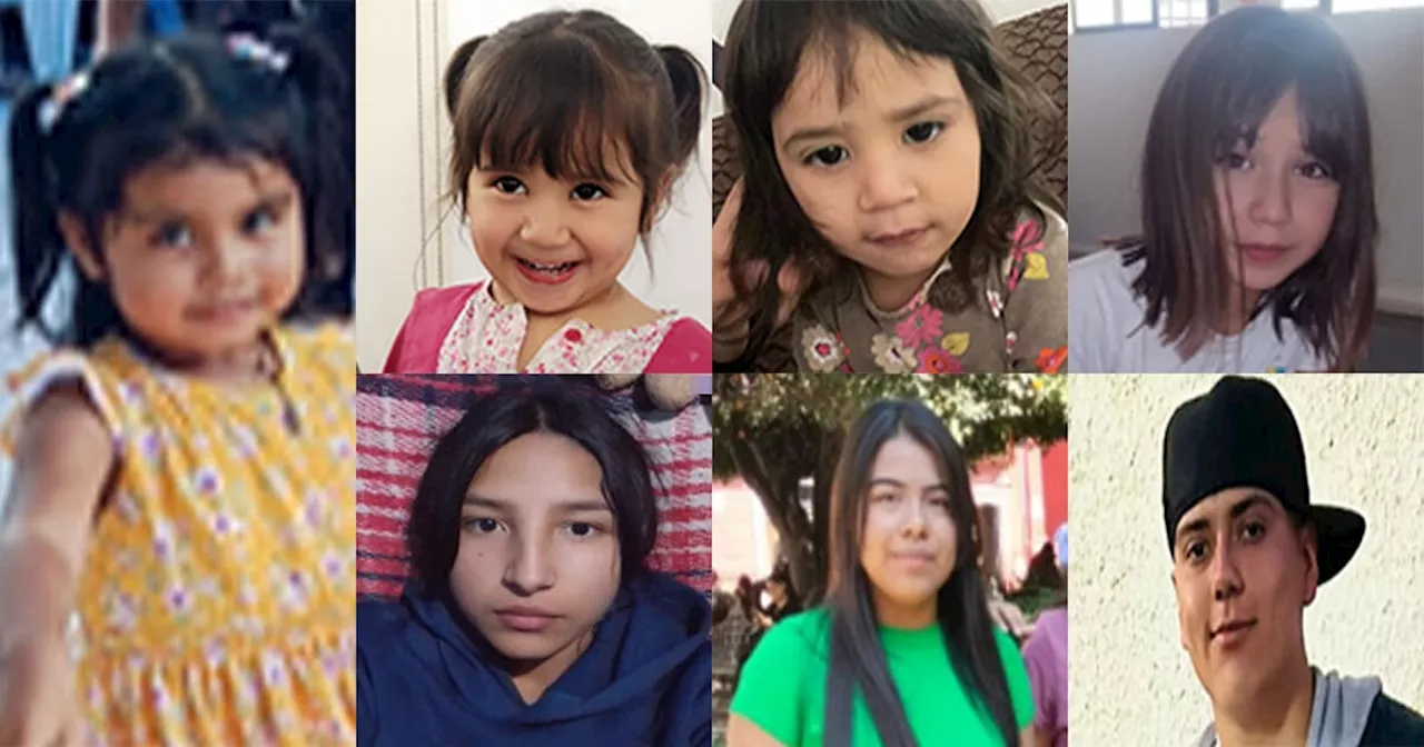 Buscan a Melody, Kaori, Estrella, María, Liliana, Dulce y Oswaldo, desaparecidos en Guanajuato