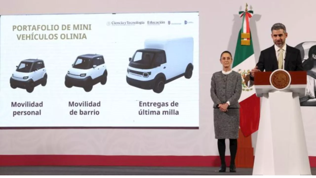 Gobierno de México Presenta nuevos vehículos eléctricos