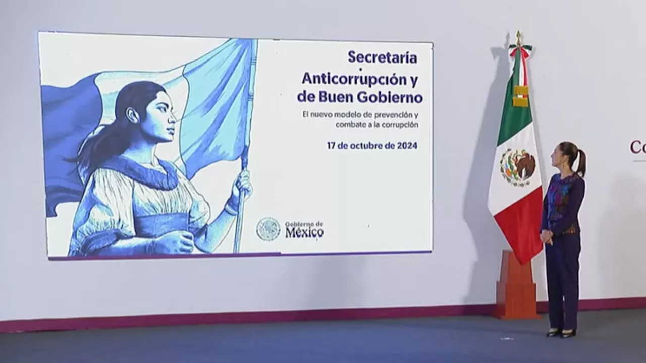 Raquel Buenrostro presenta equipo de la Secretaría Anticorrupción y Buen Gobierno