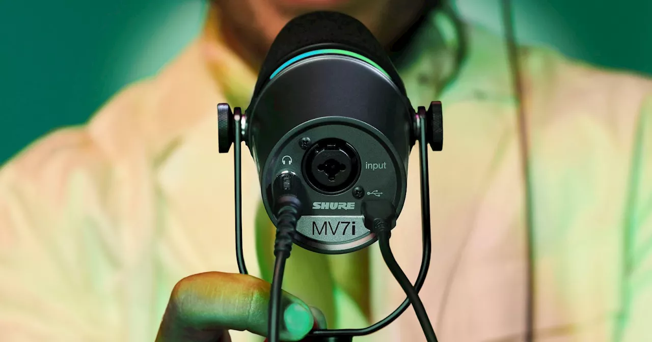 Shure Launches MV7i: The World's First Dual-Channel Smart Microphone