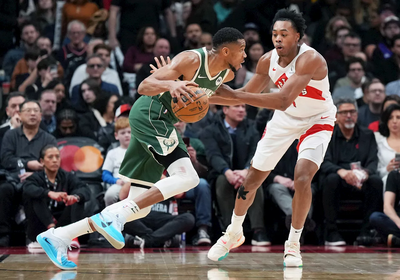 Antetokounmpo's Triple-Double Leads Bucks to Blowout Win Over Raptors