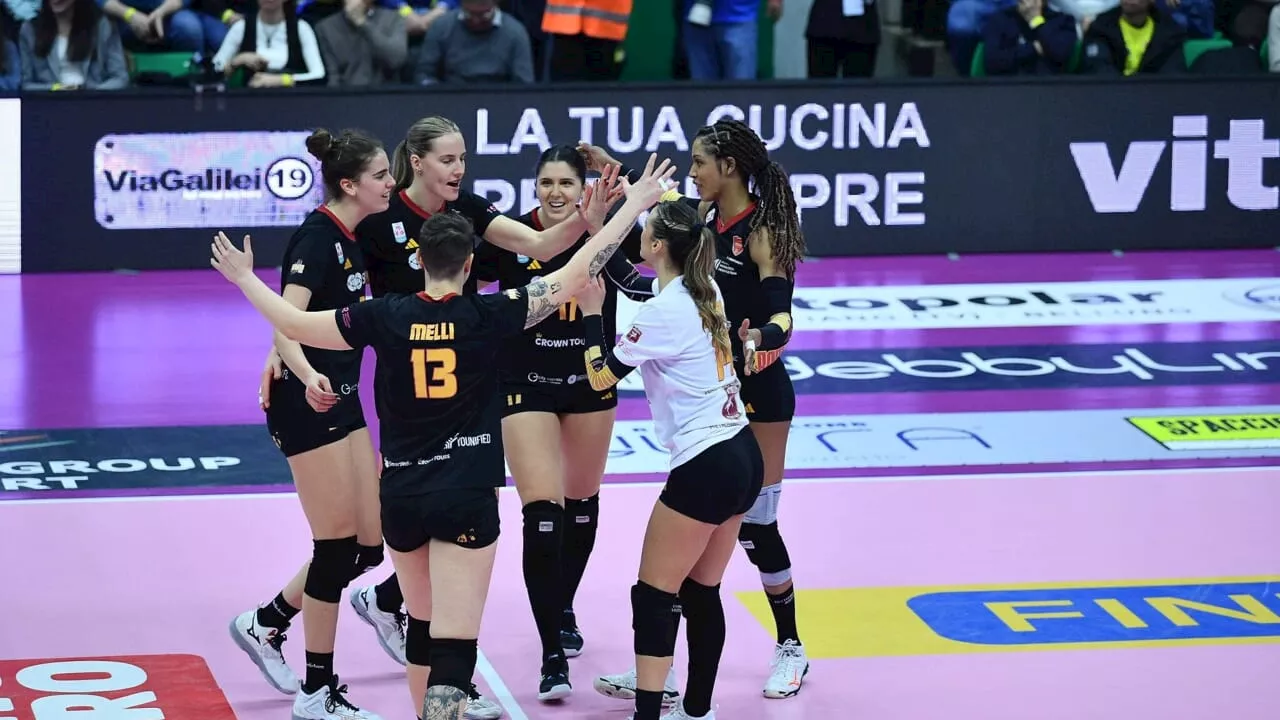 SMI Roma Volley in campo per la Challenge Cup contro lo Charleroi Volley