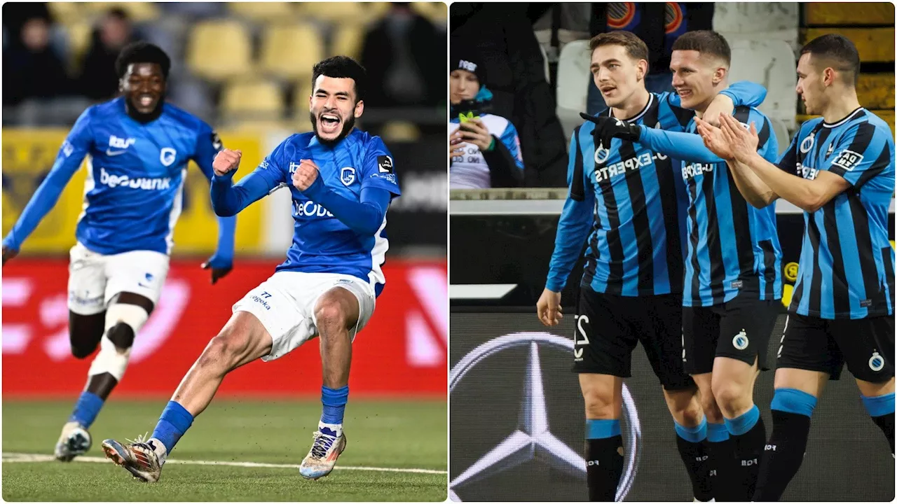 Genk et Bruges en demi-finales de la Coupe de Belgique