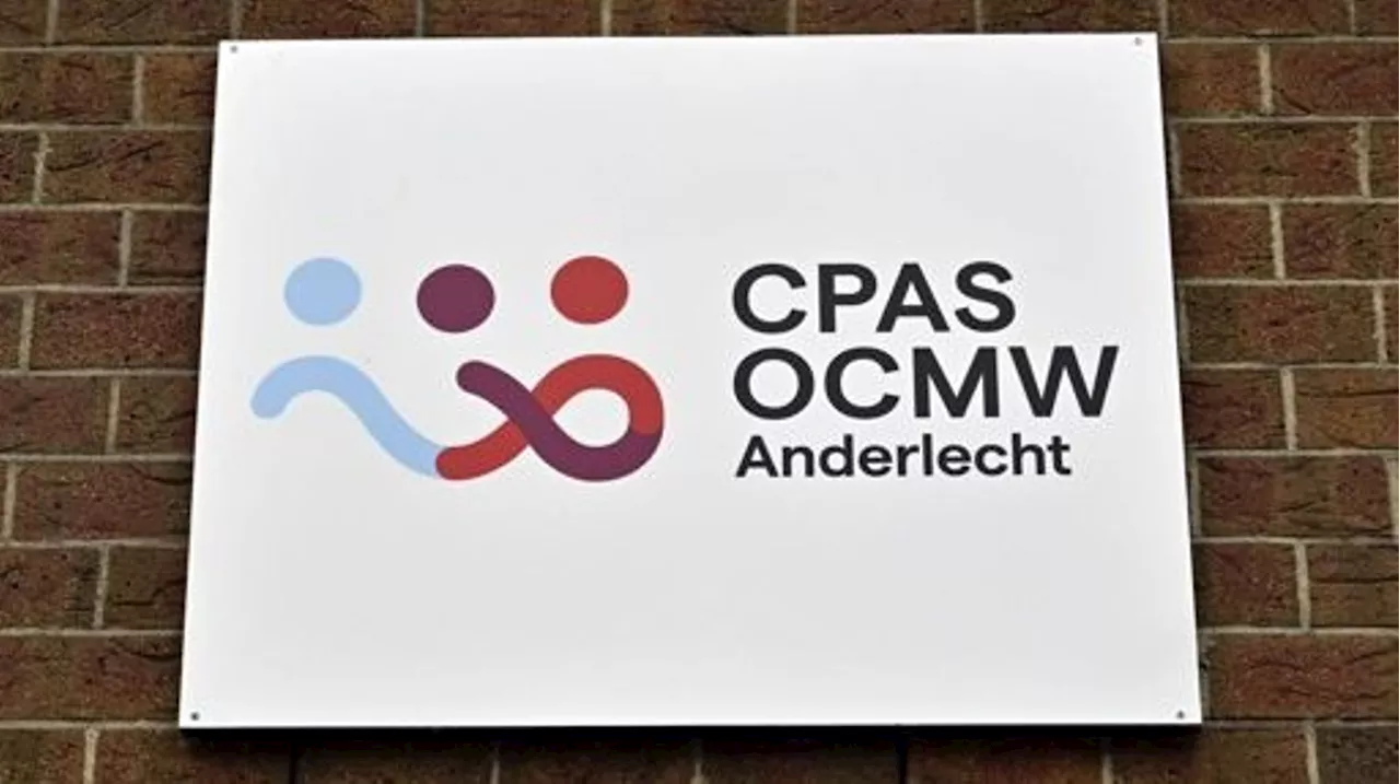 Manifestation des travailleurs du CPAS d'Anderlecht pour des conditions de travail déplorables