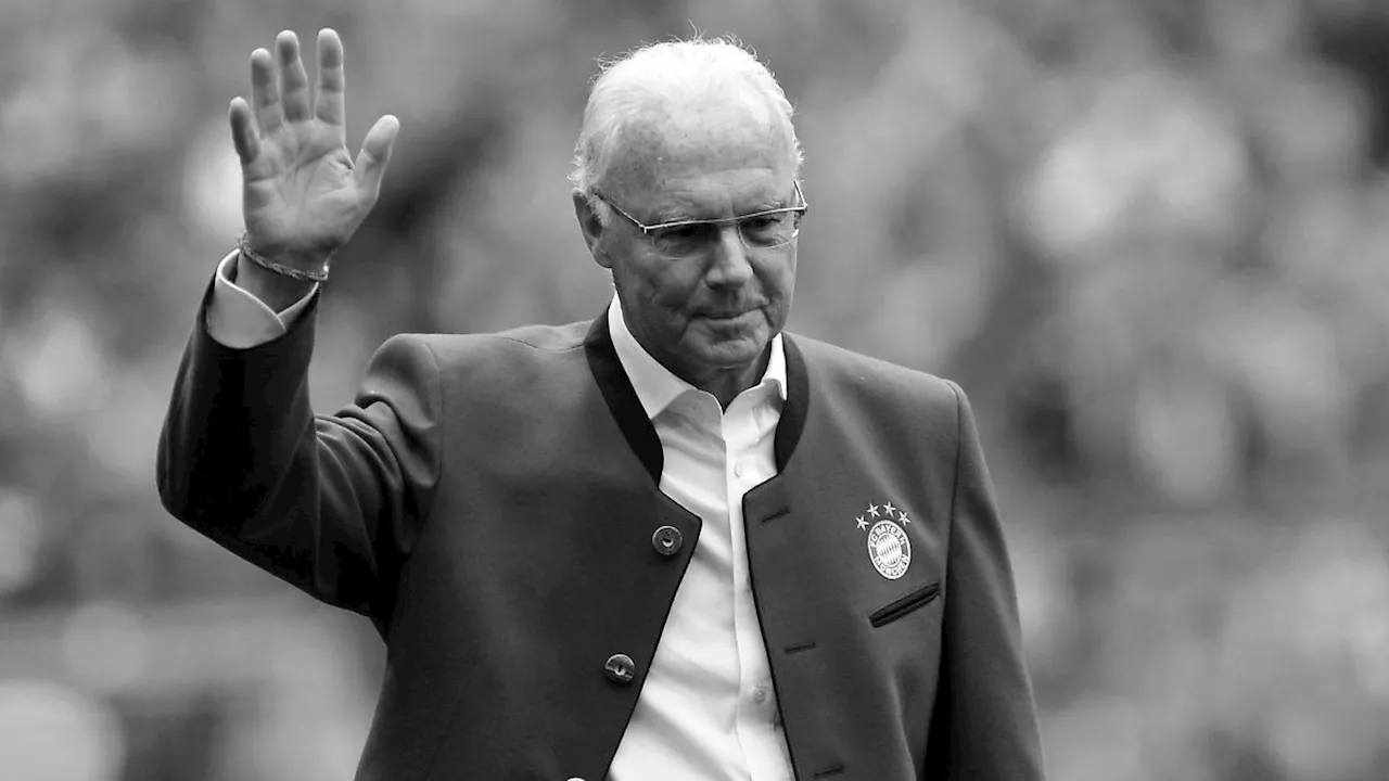 Erster Todestag von Franz Beckenbauer: „Wir vermissen Dich, Franz”