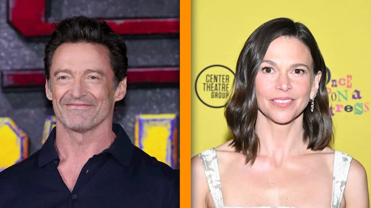 Hugh Jackman en Sutton Foster op romantische date