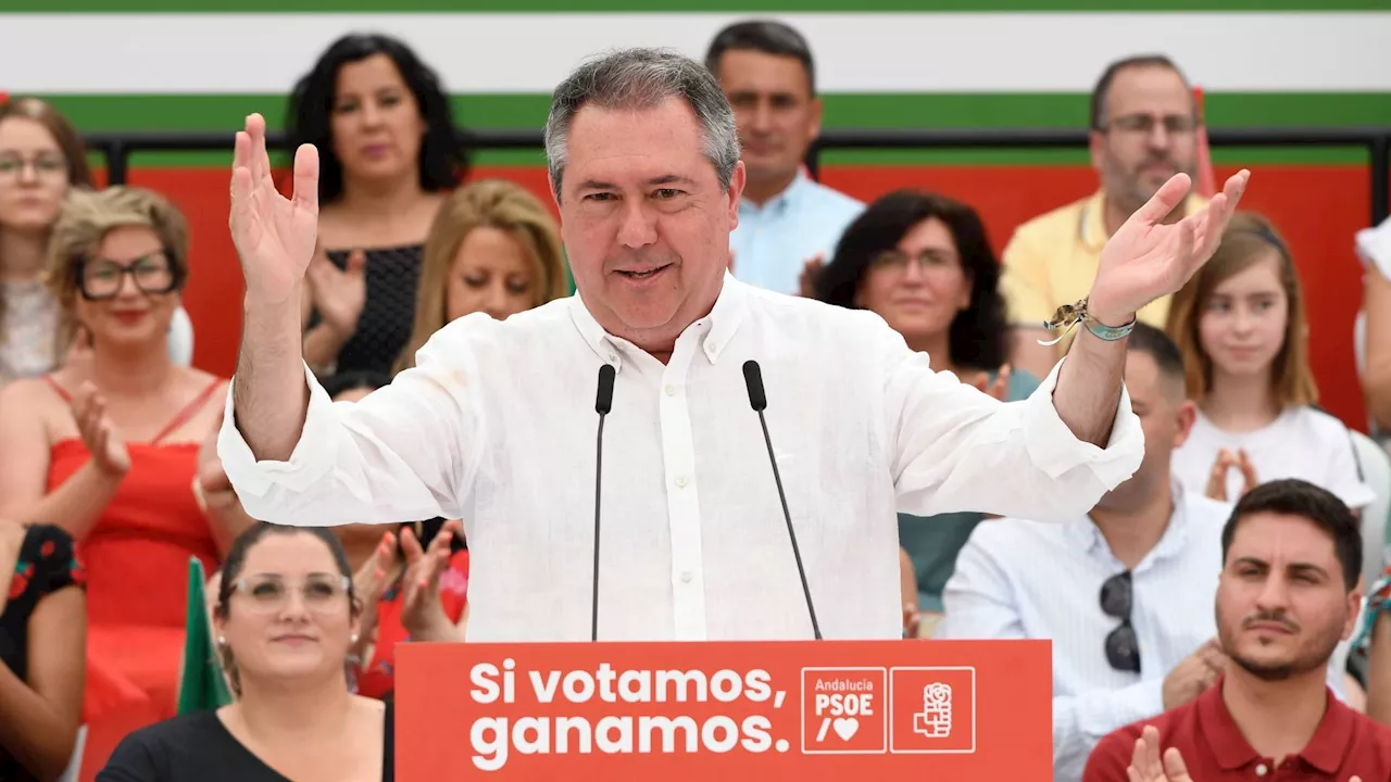 Espadas se retira de la carrera por el liderazgo del PSOE en Andalucía: 'Doy el testigo a quien pronto dará el paso'