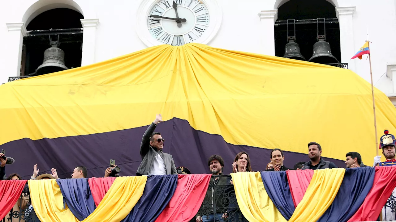 Noboa cede la Presidencia de Ecuador durante cuatro días a la vicepresidenta temporal para hacer campaña