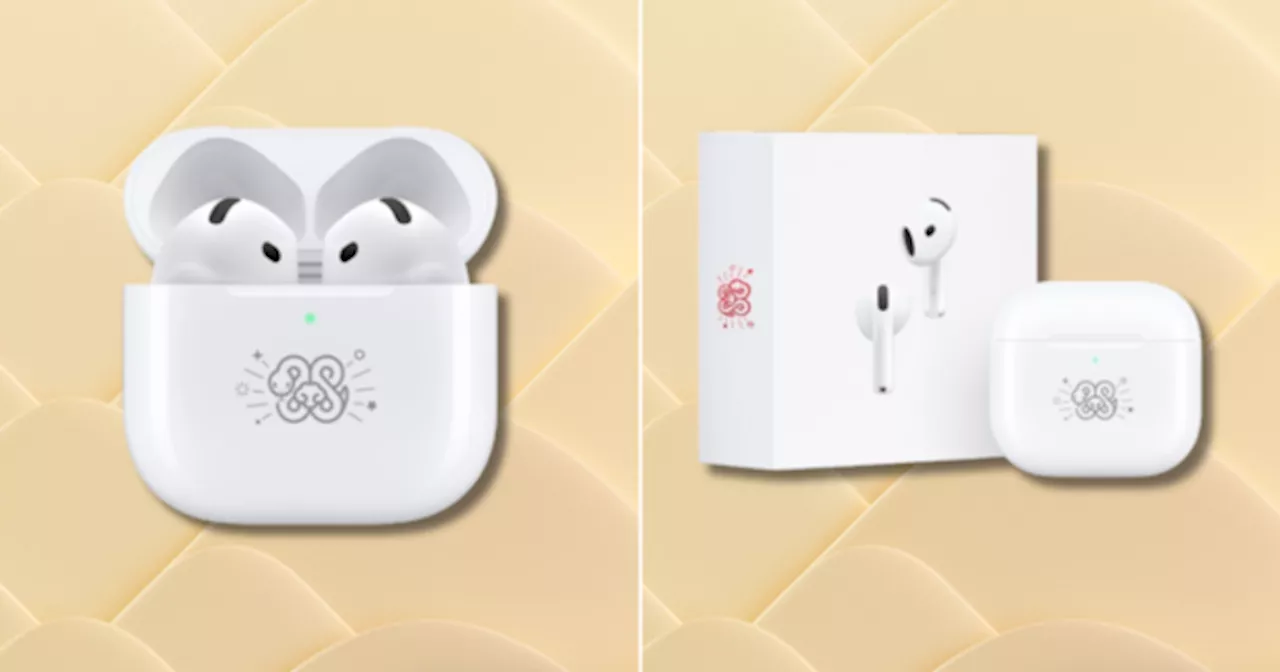 Apple Releases Year Of The Snake Special Edition AirPods 4 And They're Sssleek