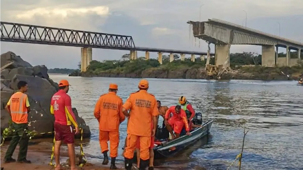 Busca por desaparecidos após queda da ponte no Maranhão pode ser encerrada