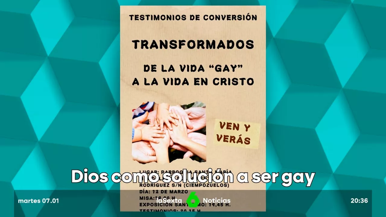 Las asociaciones LGTBI denuncian la práctica de terapias de conversión para personas homosexuales en varias di