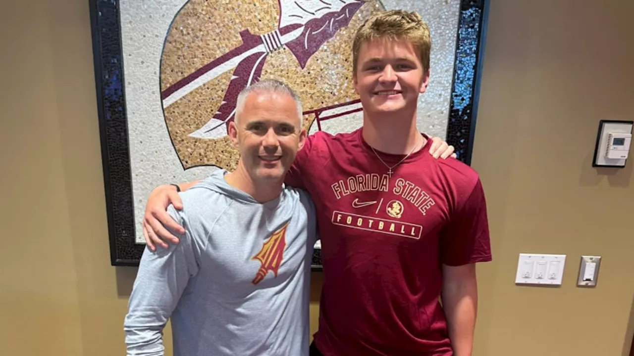 Florida State Coaches Visit Top 2026 Recruit Brady Smigiel in California