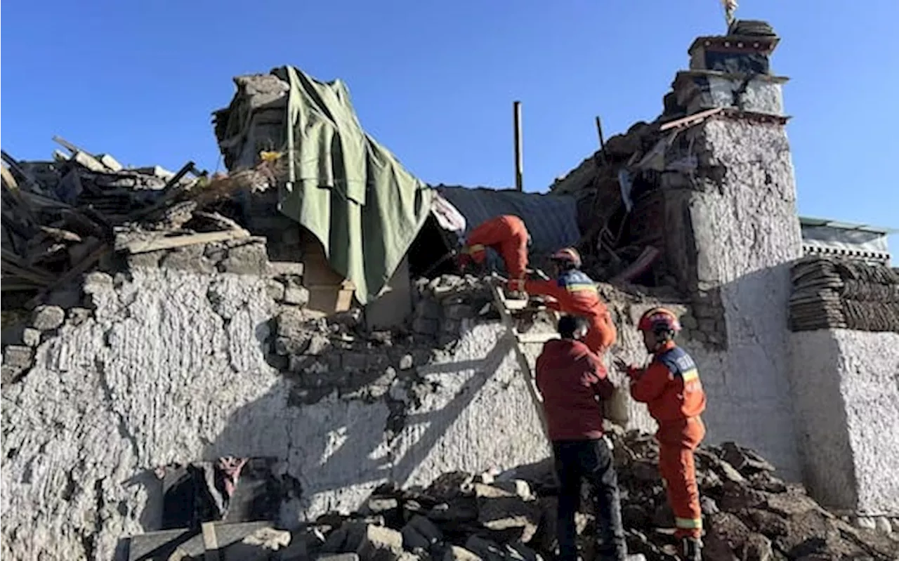 Terremoto in Tibet: 95 morti e 130 feriti