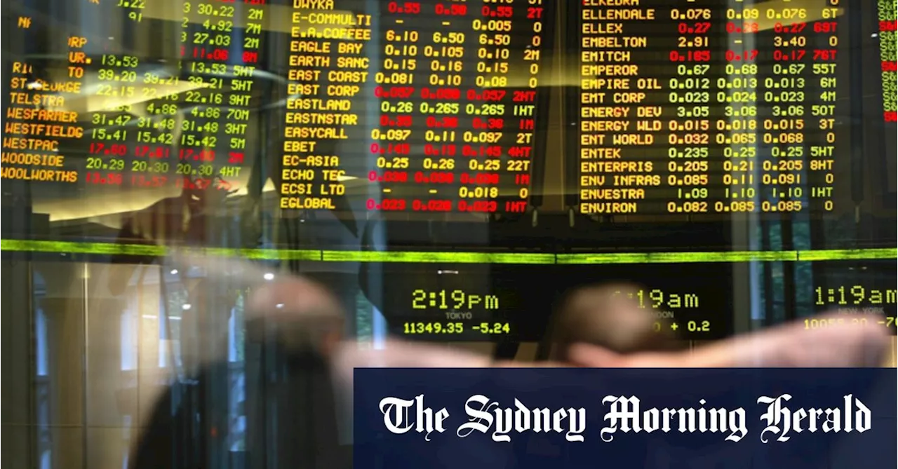 Australian Sharemarket Poised for Slow Start After Wall Street Slump