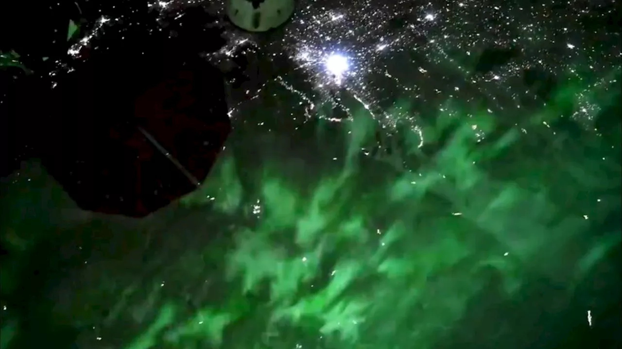 Astronaut Captures Stunning Aurora Borealis View from ISS