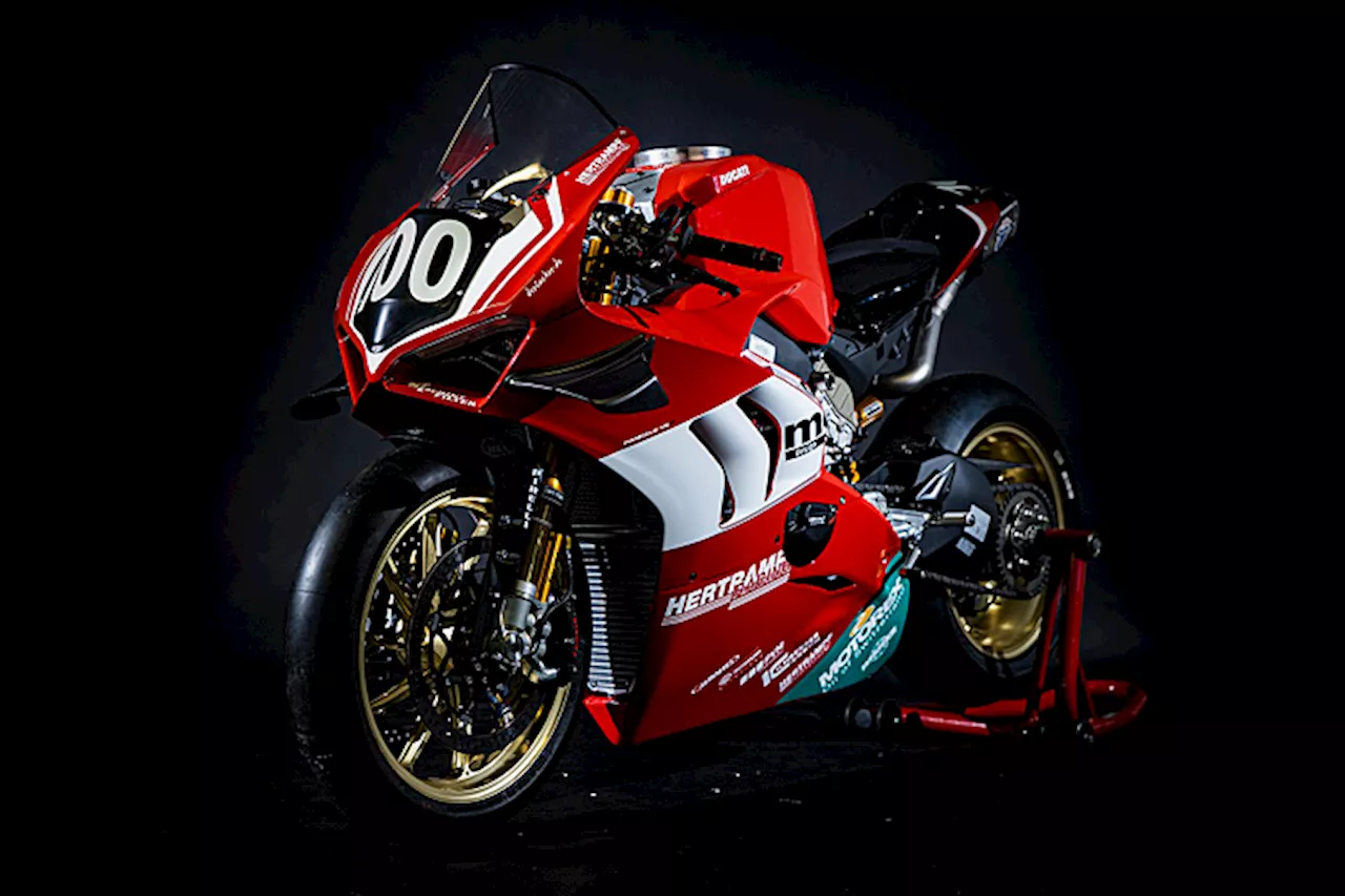 Ducati Panigale V4R für HRT 100-Hertrampf Racing Endurance Team