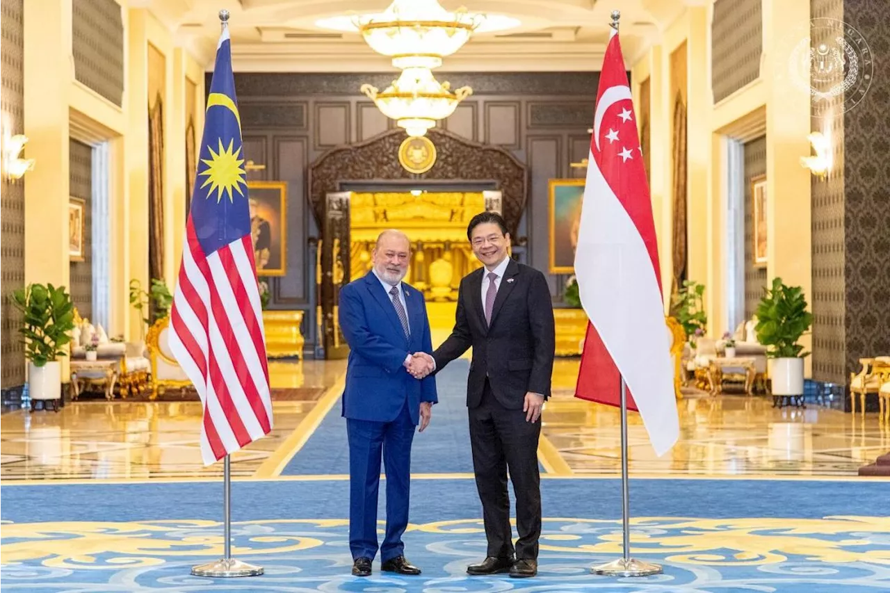 Malaysia's King Meets Singapore PM Wong