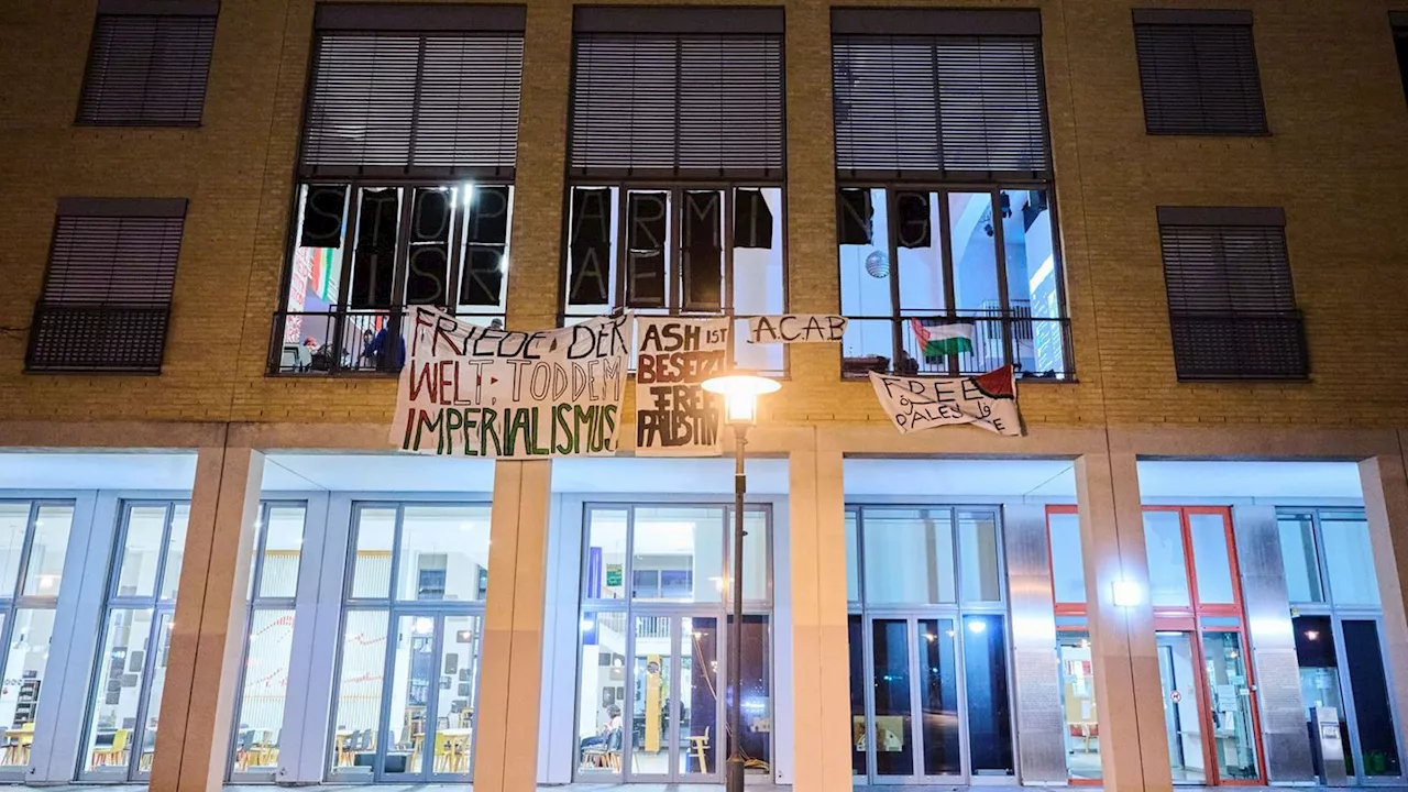 Nahostkonflikt: Ermittlungen und Kritik nach Protest an Berliner Hochschule