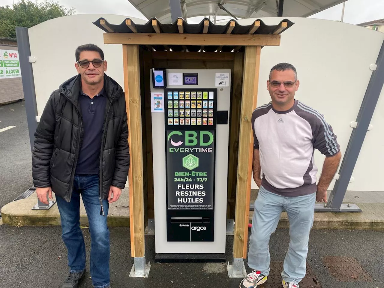 Insolite en Dordogne : ils lancent des distributeurs automatiques de CBD