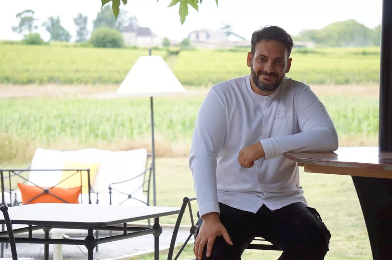 Le chef Yoann Amado prend la direction du nouveau restaurant Le Cercle Guiraud à Sauternes