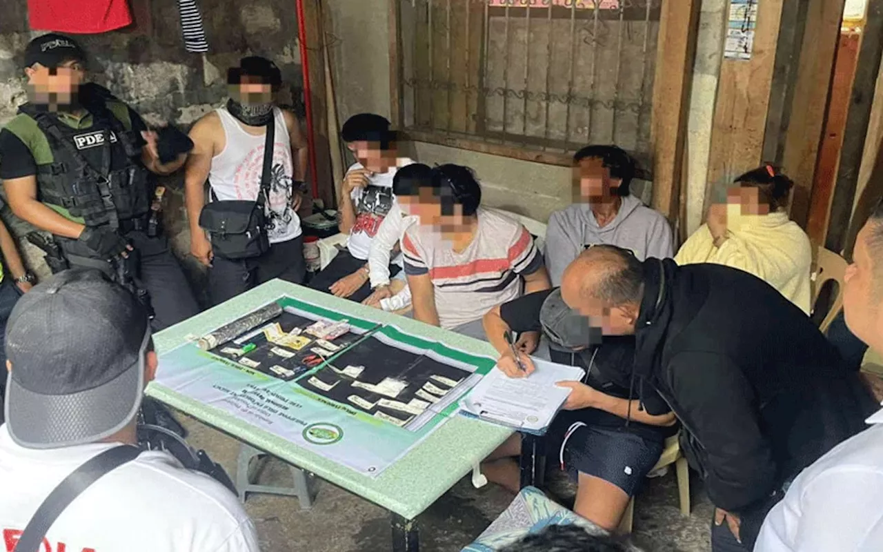 Drug Den Raid Nets Five Suspects in Cebu City