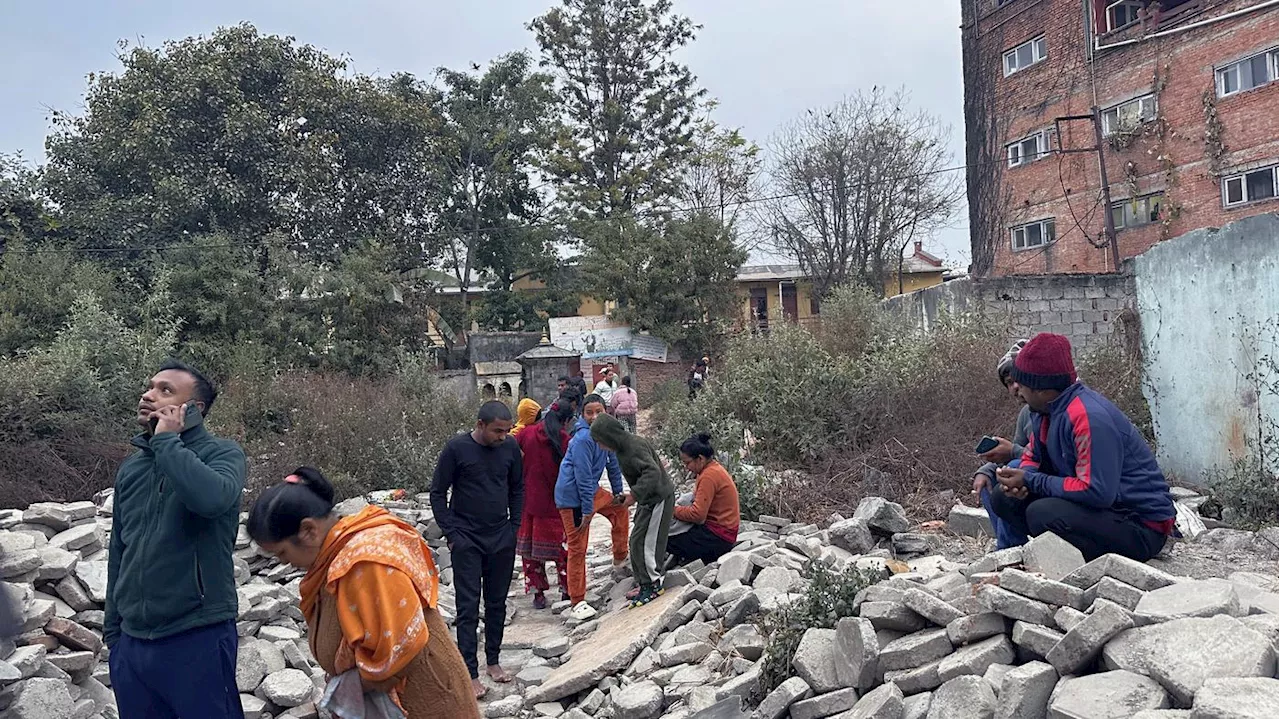 Erdbeben in Nepal-Grenznähe