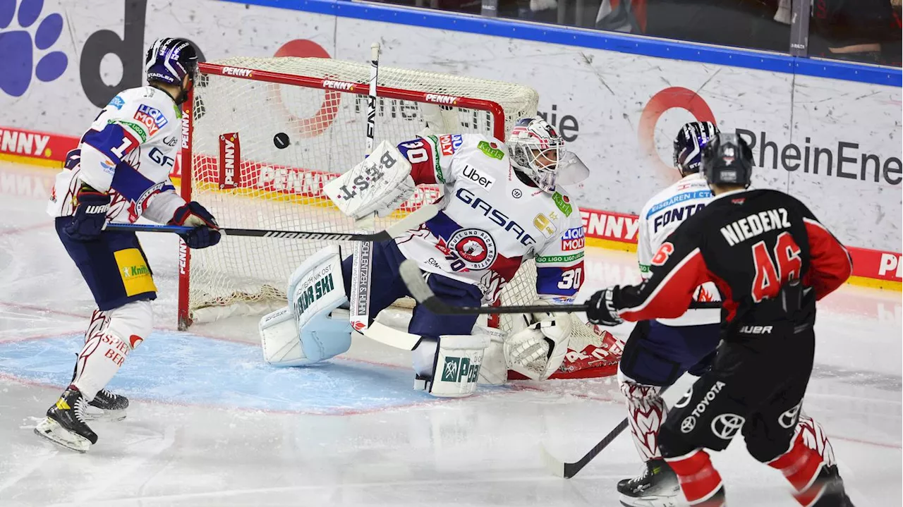 Sprung an Tabellenspitze verpasst: Eisbären Berlin verlieren mit 3:5 gegen Kölner Haie