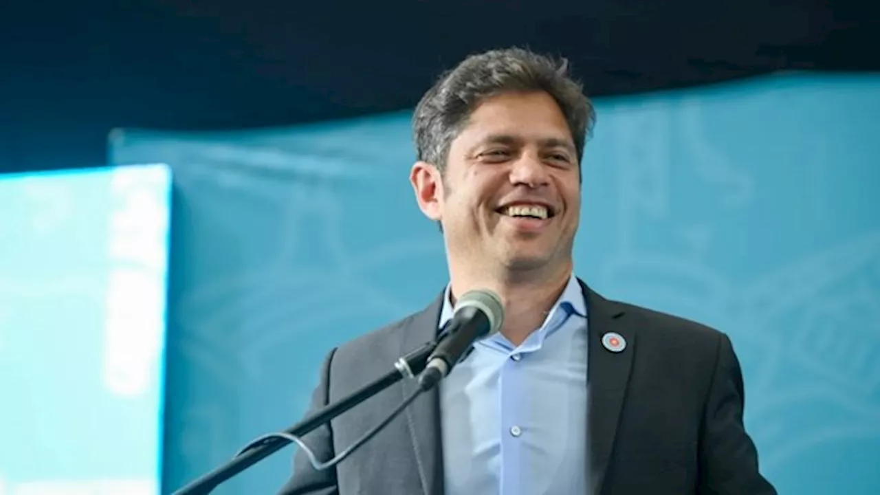 Kicillof lanza campaña provincial para enfrentar a Milei