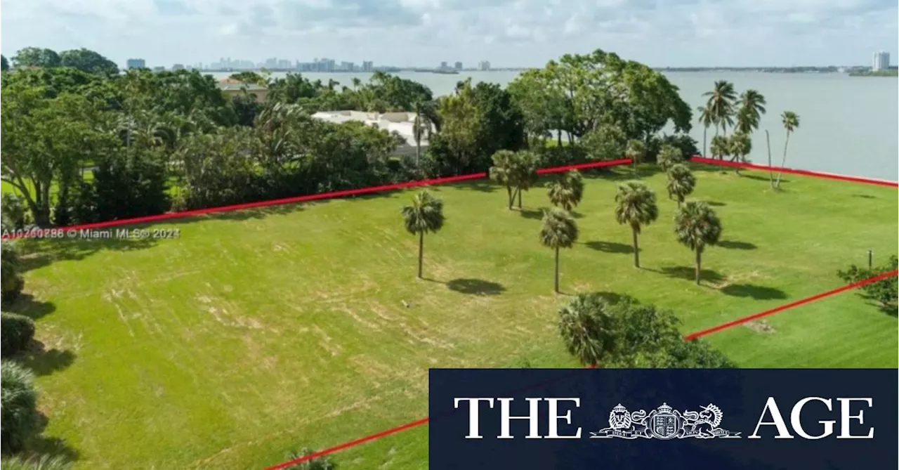 Million Dollar Island Paradise: Empty Plot Next Door to Bezos & Trump Family