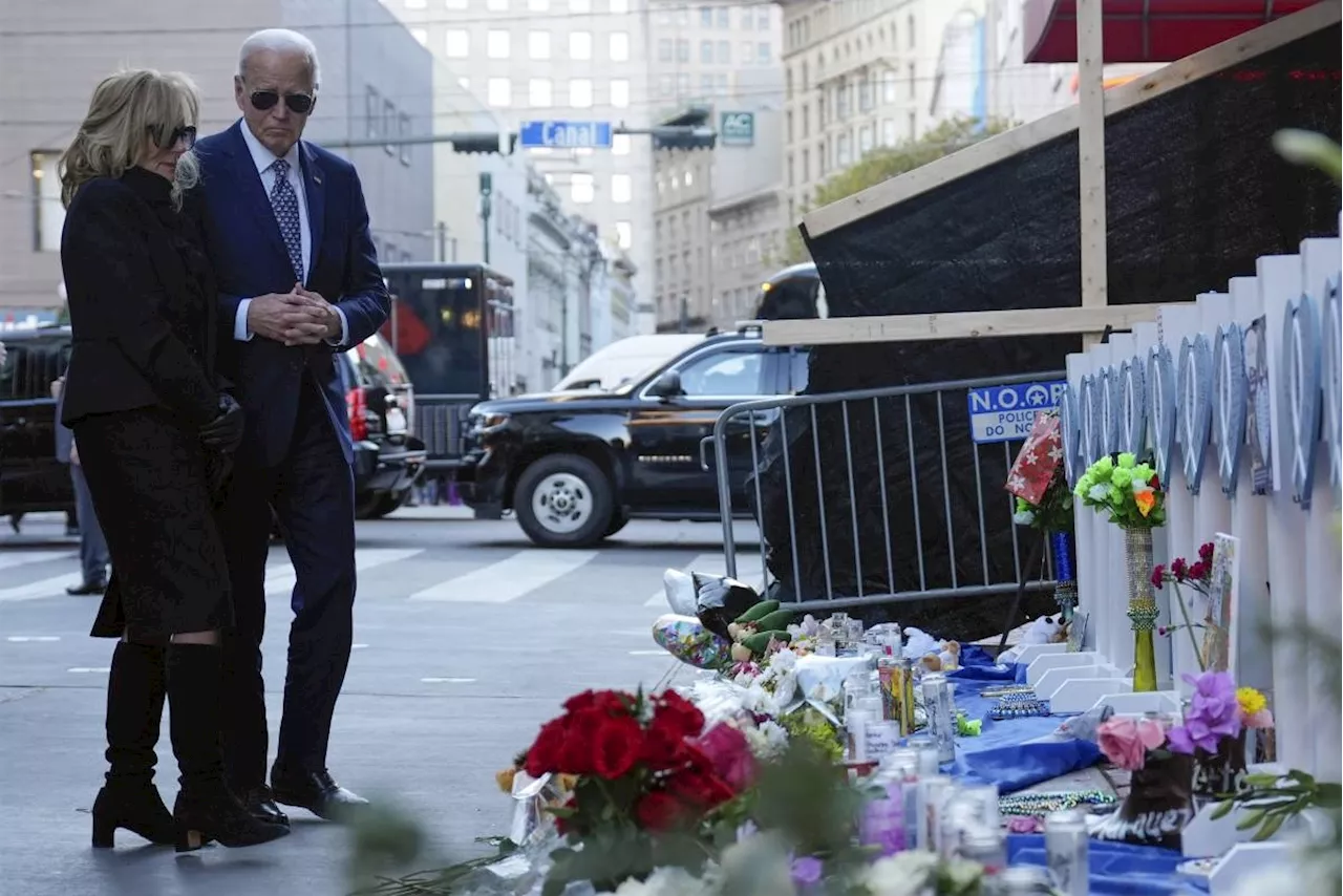 Biden Offers Comfort to New Orleans Attack Victims