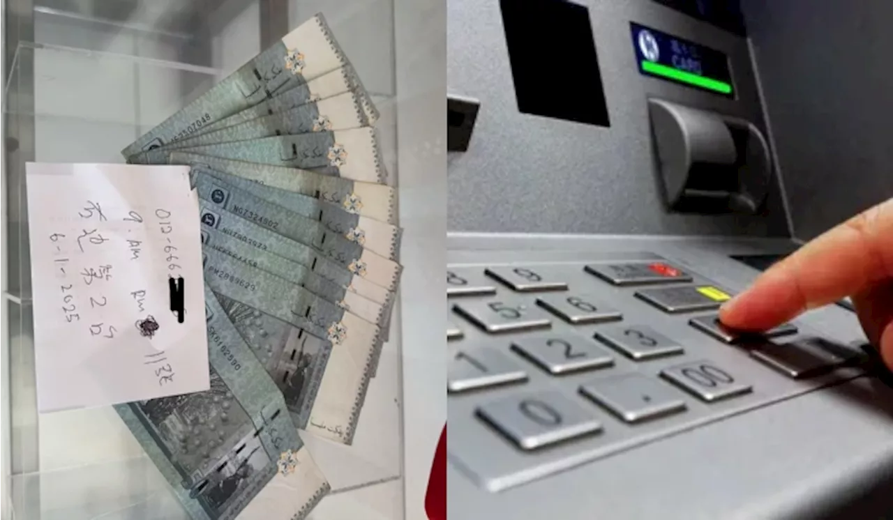 ATM Find: Honest Individual Returns RM550 in Sungai Petani