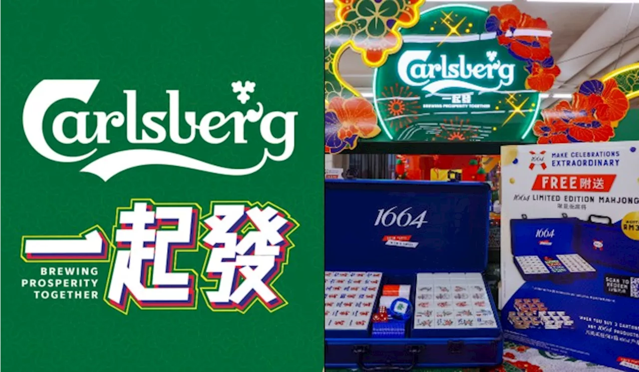 Carlsberg Malaysia Celebrates Lunar New Year with Artistic Tribute and Extensive Promotions