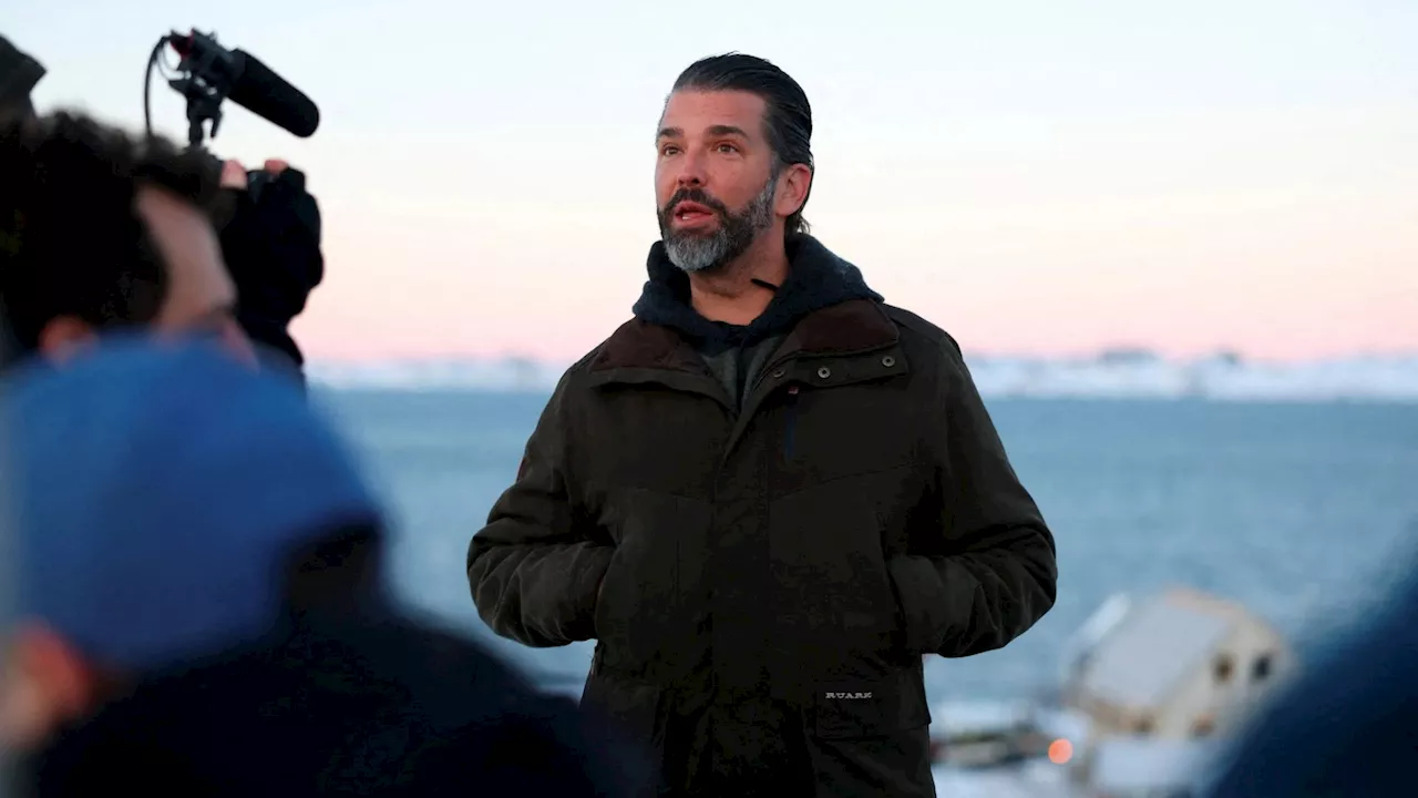 Trump Jr Visits Greenland Amidst Speculation of U.S. Purchase