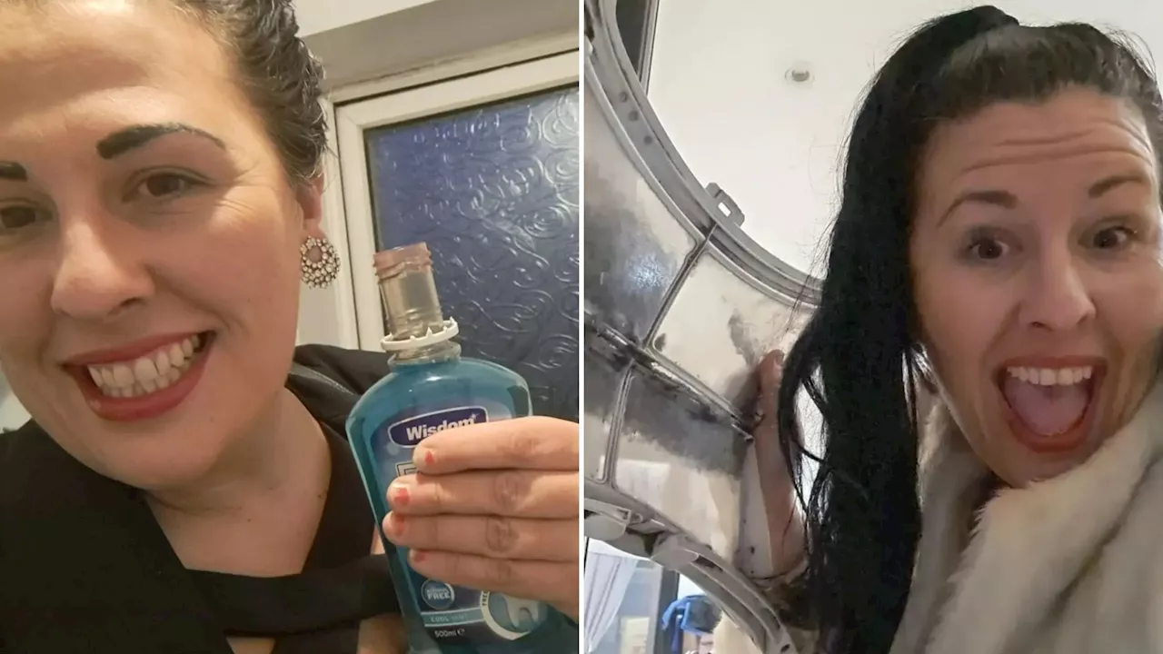 Woman Reuses Mouthwash and Dryer Lint to Save Money