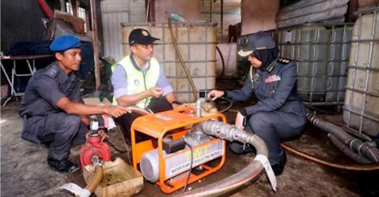 Kedah KPDN seizes 7,400 litres of diesel in Bukit Kayu Hitam