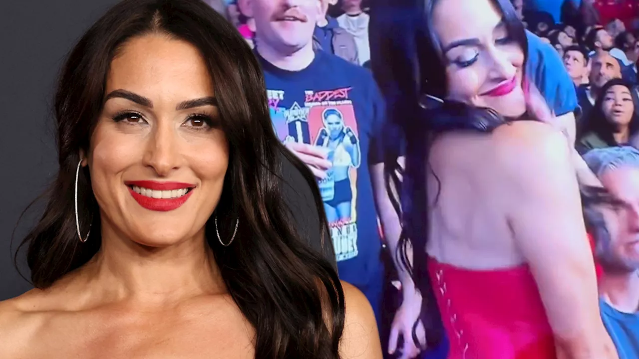 Nikki Bella Appears At WWE Raw After Settling Divorce, Rocks Skintight Outfit