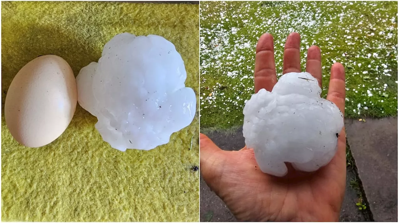 Tormenta de Lluvia, Viento y Granizo Dejan Destrozos en San Rafael, Mendoza