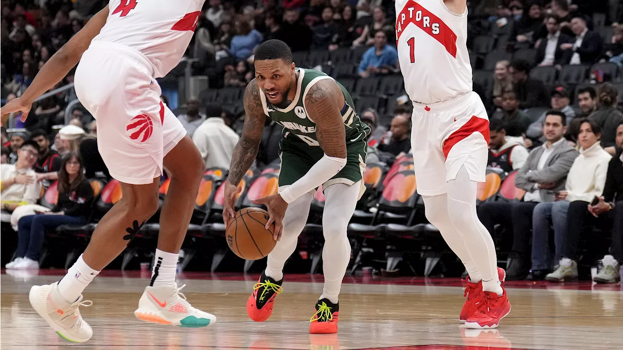 Bucks Defeat Raptors in Scotiabank Arena