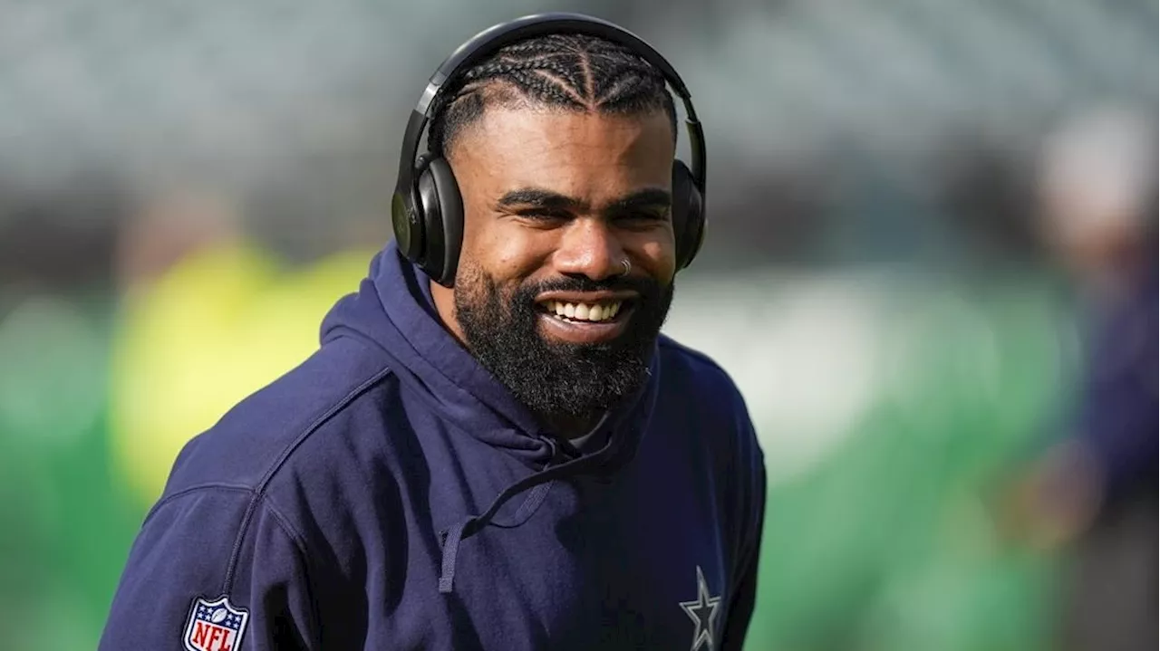 Chargers to Sign Ezekiel Elliott to Practice Squad