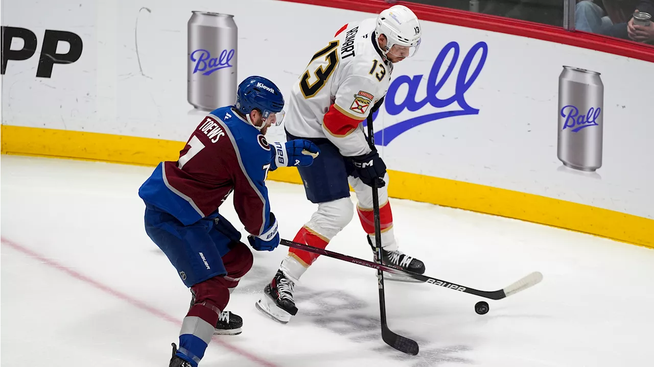 Toews' late goals lift Avalanche past Panthers