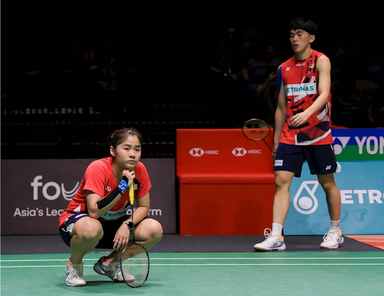 Mixed Doubles Pair Hoo Pang Ron-Cheng Su Yin Out of Malaysia Open