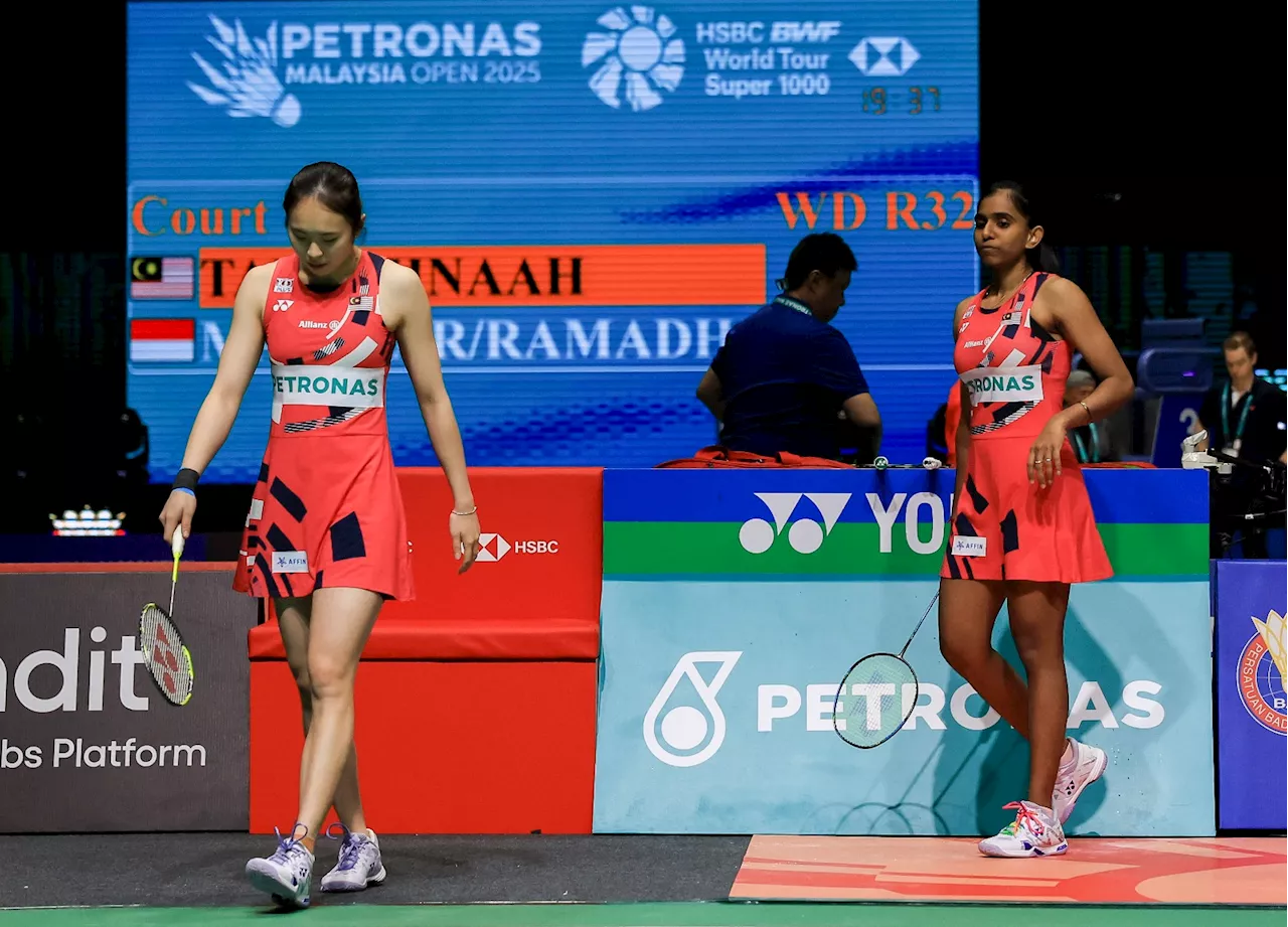 Pearly Tan-M. Thinaah Suffer Shock Exit at Malaysia Open 2025