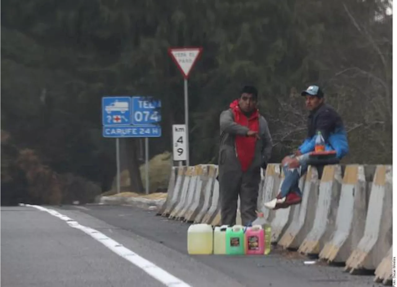 Huachicoleo en la Autopista México-Cuernavaca