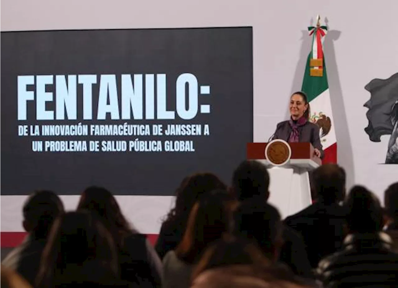 Sheinbaum Desmiente Fabricación de Fentanilo en México